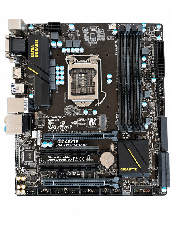 Gigabyte GA-H170M-D3H Mainboard Intel H170 LGA1151 DDR4 Micro-ATX M.2