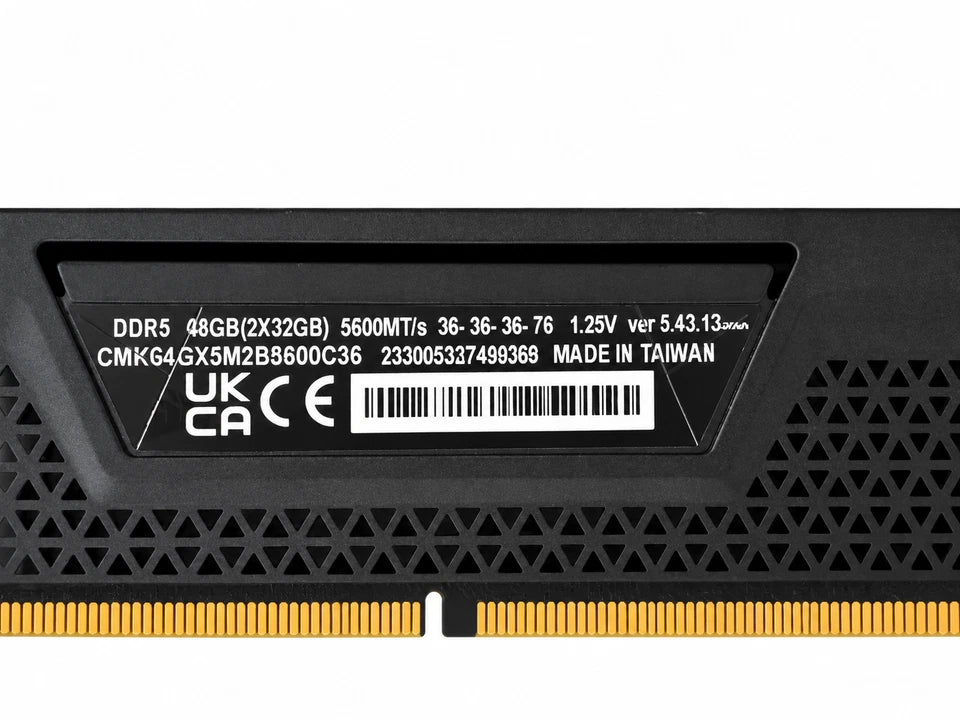 Corsair Vengeance 32GB (2×16GB) DDR5-5600 Arbeitsspeicher schwarz